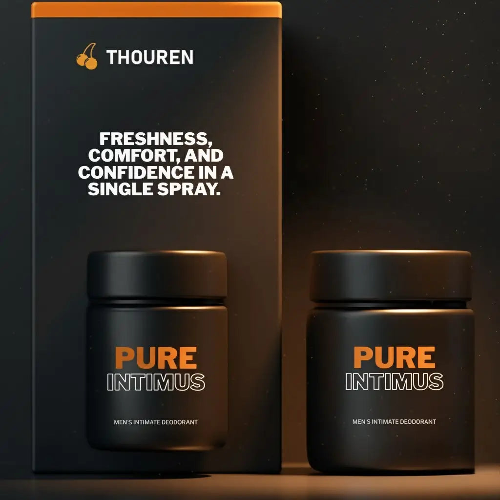 Thouren PURE INTIMUS -  Men's Intimate Deodorizer – Freshness and all-day protection.
